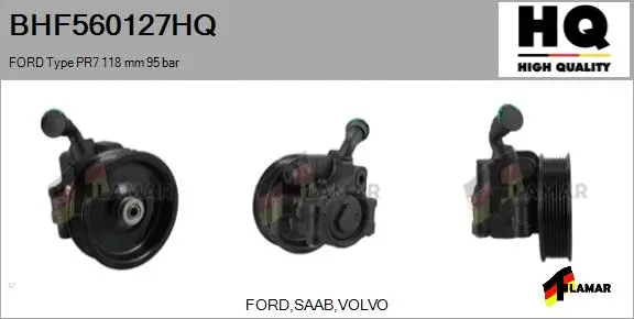 Hydraulic Pump, steering (BHF560127HQ)