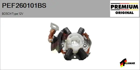 Holder, carbon brushes (PEF260101BS)