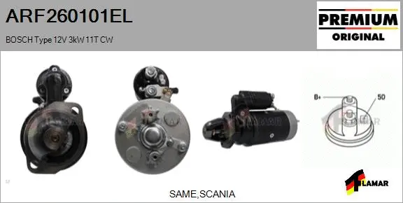 Starter (ARF260101EL)