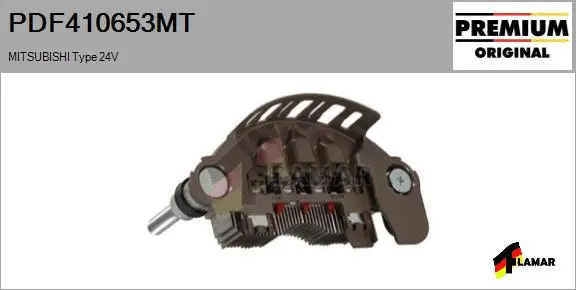 Rectifier, alternator (PDF410653MT)