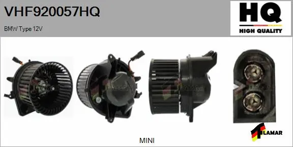 Interior Blower (VHF920057HQ)