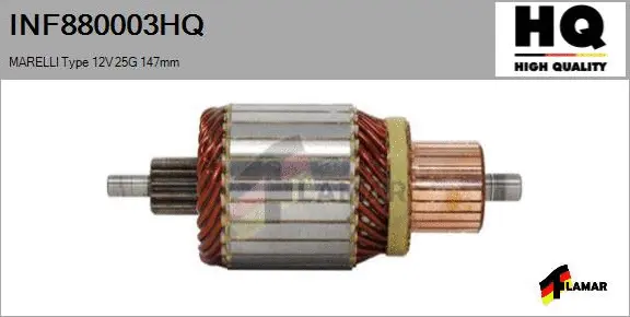 Armature, starter (INF880003HQ)
