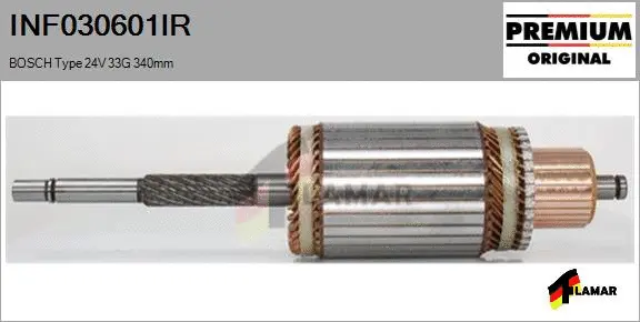 Armature, starter (INF030601IR)