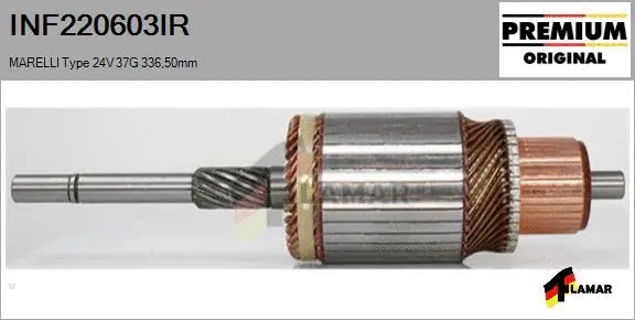 Armature, starter (INF220603IR)