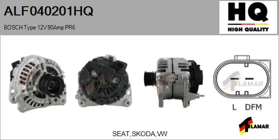 Alternator (ALF040201HQ)