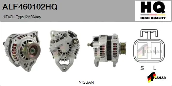 Alternator (ALF460102HQ)