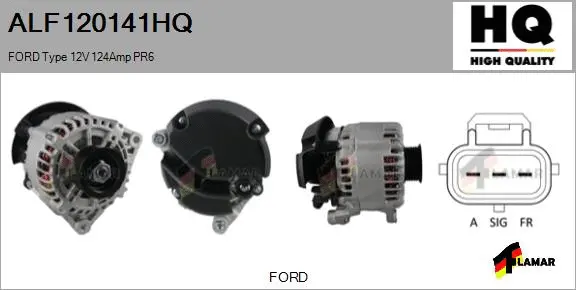 Alternator (ALF120141HQ)
