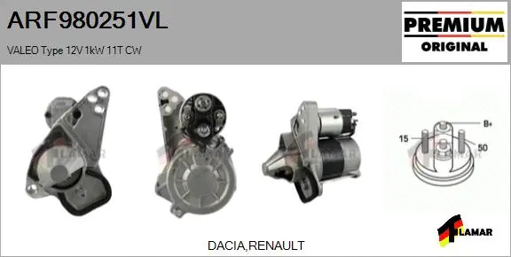 Starter (ARF980251VL)