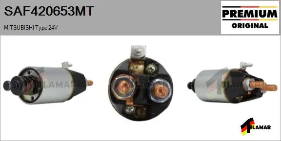 Solenoid Switch, starter (SAF420653MT)