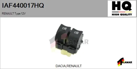 Switch, window regulator (IAF440017HQ)