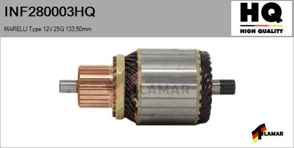 Armature, starter (INF280003HQ)