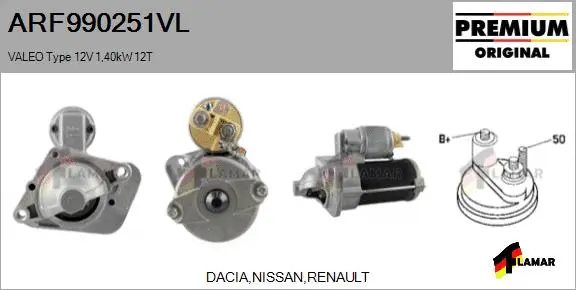 Starter (ARF990251VL)