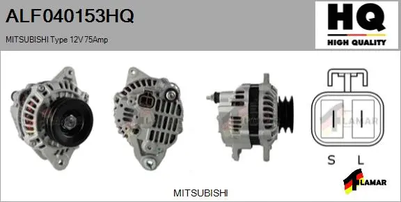 Alternator (ALF040153HQ)