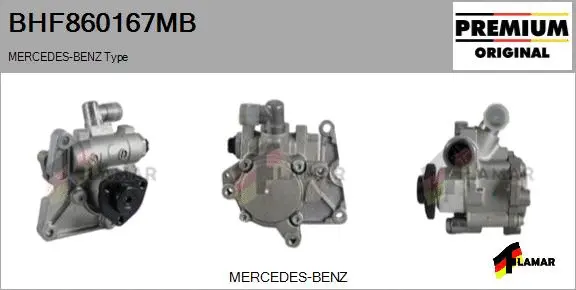 Hydraulic Pump, steering (BHF860167MB)