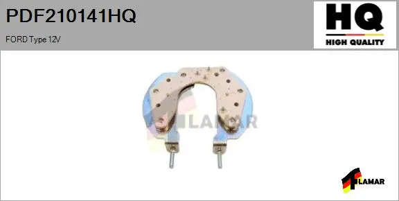 Rectifier, alternator (PDF210141HQ)