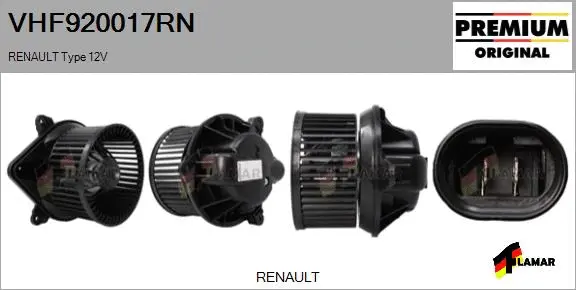 Interior Blower (VHF920017RN)