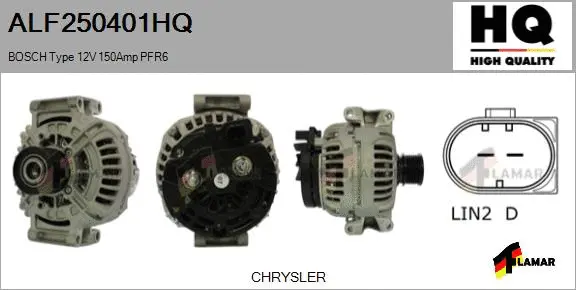 Alternator (ALF250401HQ)