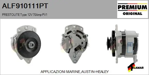 Alternator (ALF910111PT)