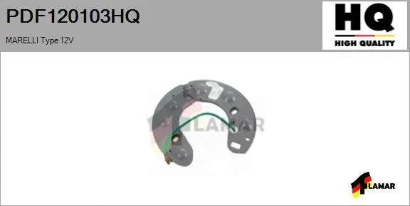 Rectifier, alternator (PDF120103HQ)