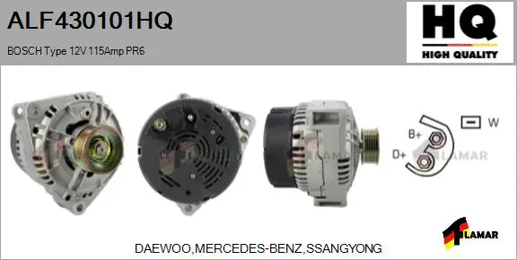 Alternator (ALF430101HQ)