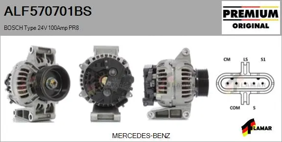 Alternator (ALF570701BS)