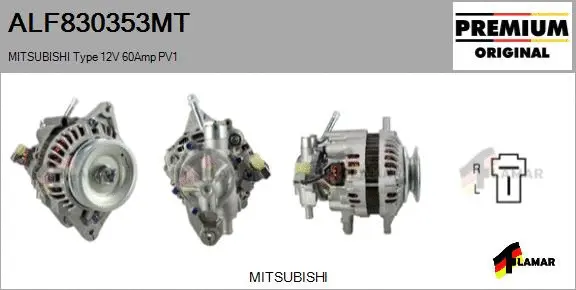 Alternator (ALF830353MT)