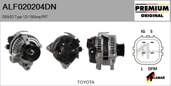 Alternator (ALF020204DN)