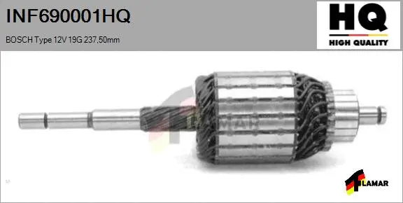 Armature, starter (INF690001HQ)