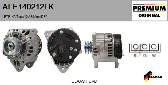 Alternator (ALF140212LK)