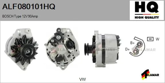 Alternator (ALF080101HQ)