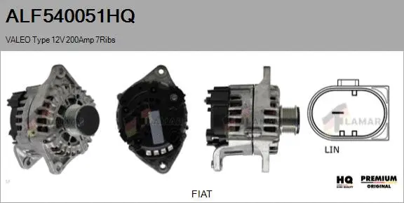 Alternator (ALF540051HQ)