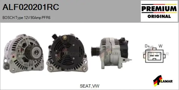 Alternator (ALF020201RC)