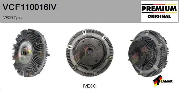 Clutch, radiator fan (VCF110016IV)