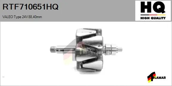 Rotor, alternator (RTF710651HQ)