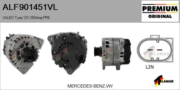 Alternator (ALF901451VL)