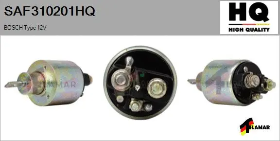 Solenoid Switch, starter (SAF310201HQ)