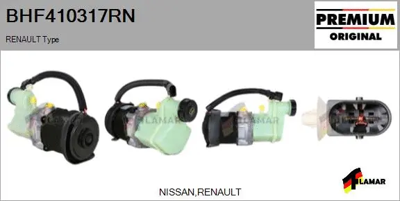 Hydraulic Pump, steering (BHF410317RN)