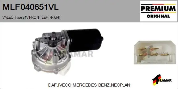 Wiper Motor (MLF040651VL)