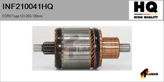 Armature, starter (INF210041HQ)