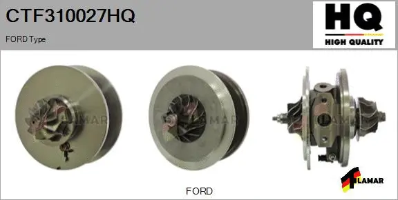 Core assembly, turbocharger (CTF310027HQ)