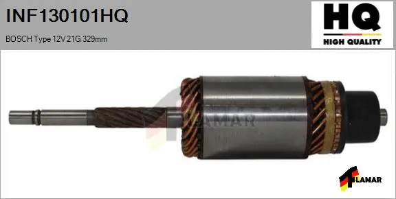 Armature, starter (INF130101HQ)