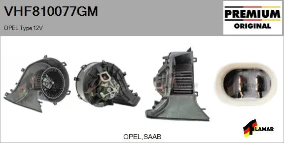 Interior Blower (VHF810077GM)