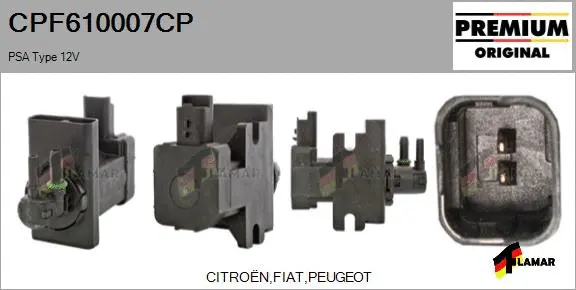 Pressure Converter, exhaust control (CPF610007CP)