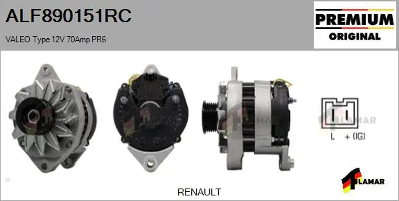 Alternator (ALF890151RC)