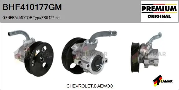 Hydraulic Pump, steering (BHF410177GM)