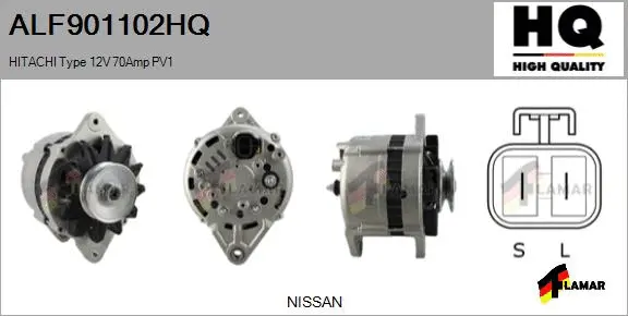 Alternator (ALF901102HQ)