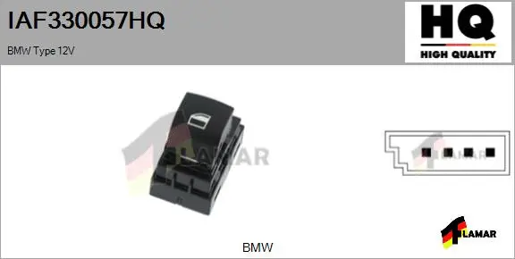Switch, window regulator (IAF330057HQ)
