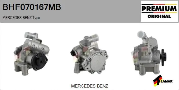 Hydraulic Pump, steering (BHF070167MB)