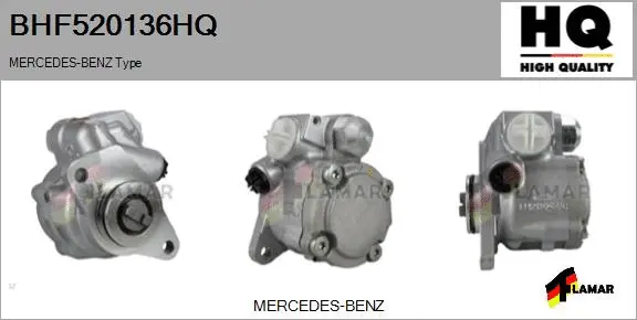 Hydraulic Pump, steering (BHF520136HQ)