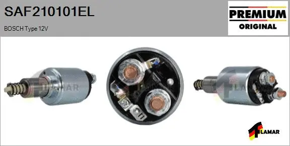 Solenoid Switch, starter (SAF210101EL)